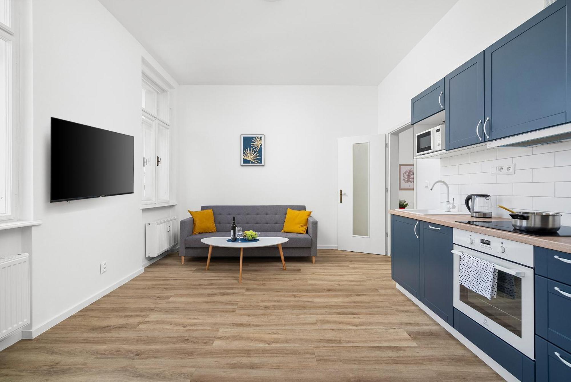 Utulny Apartman V Centru Sky Бърно Екстериор снимка